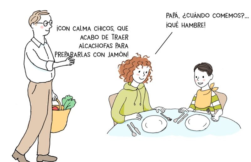 Alcachofas con jamón para los Romero - Copyright Saludteca