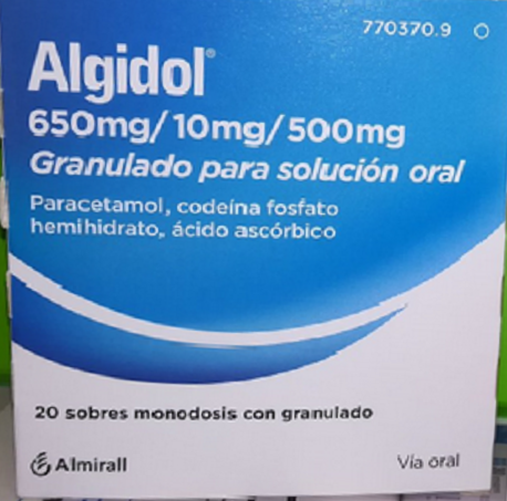 Algidol 650 mg 10 mg 500 mg