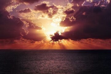 Atardecer, fuente de salud natural