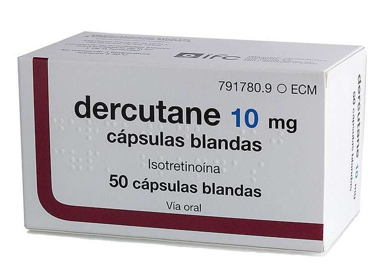 Dercutane 10 mg con isotretinoina