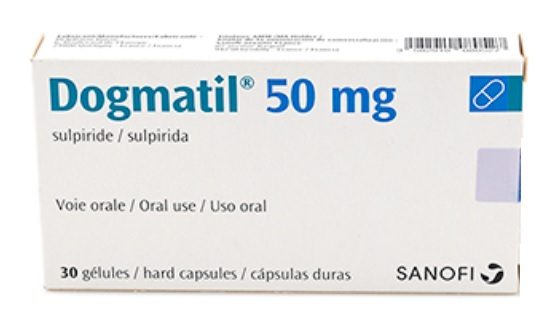 Dogmatil 50 mg - Sulpirida, principio activo