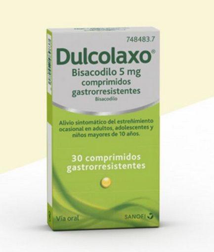 Dulcolaxo bisacodilo comprimidos