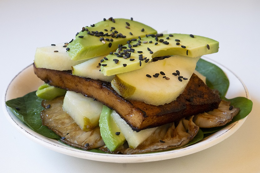 En este momento estás viendo Tofu, ensalada con fruta