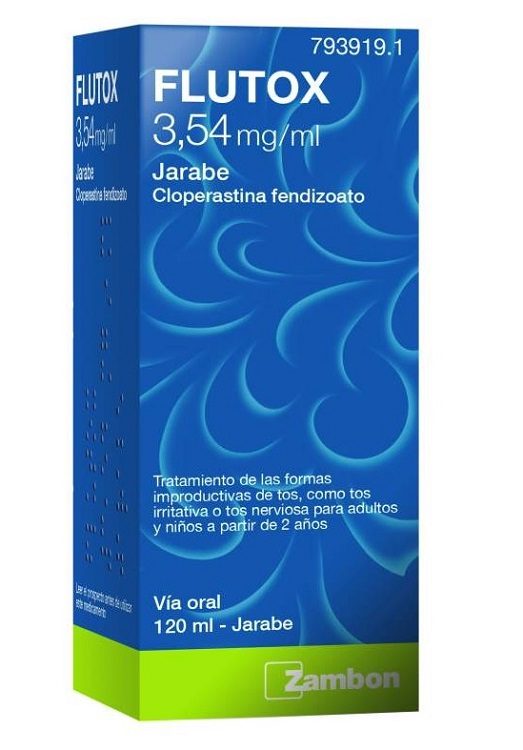 Flutox jarabe con cloperastina