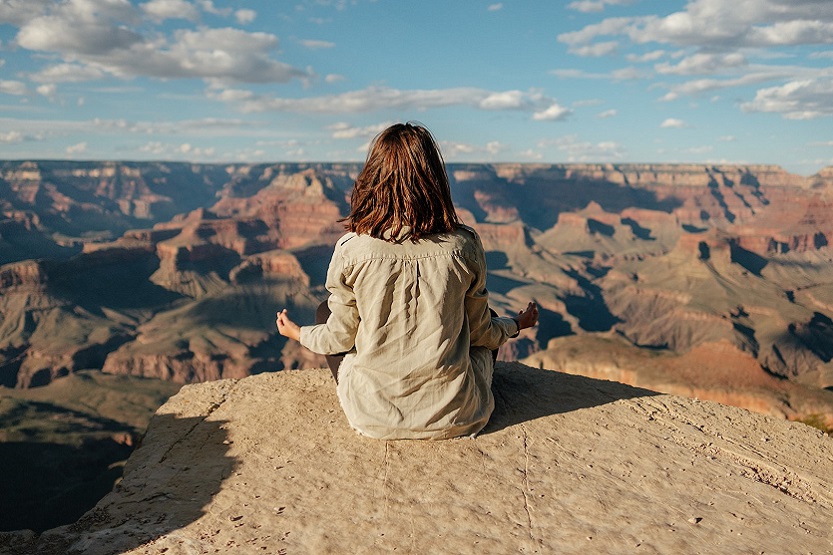 Meditación guiada en la naturaleza - Unsplash Matteo di Iorio