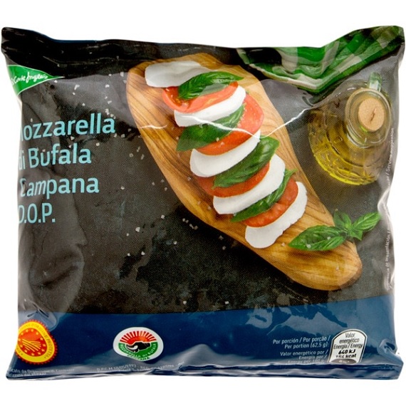 Mozzarella de búfala de Campana. El Corte Inglés