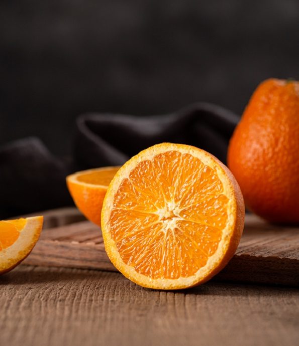 Naranja cortada - Unsplash Mae Mu