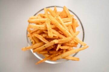 Patatas fritas para chuparse los dedos