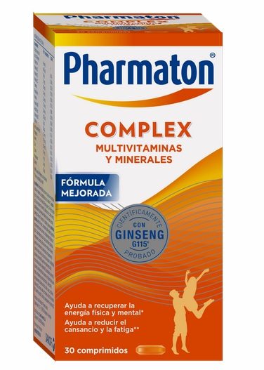 Pharmaton Complex complejo vitamínico - Fuente Pharmaton.es