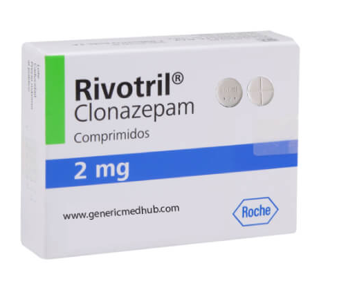 Rivotril 2 mg envase