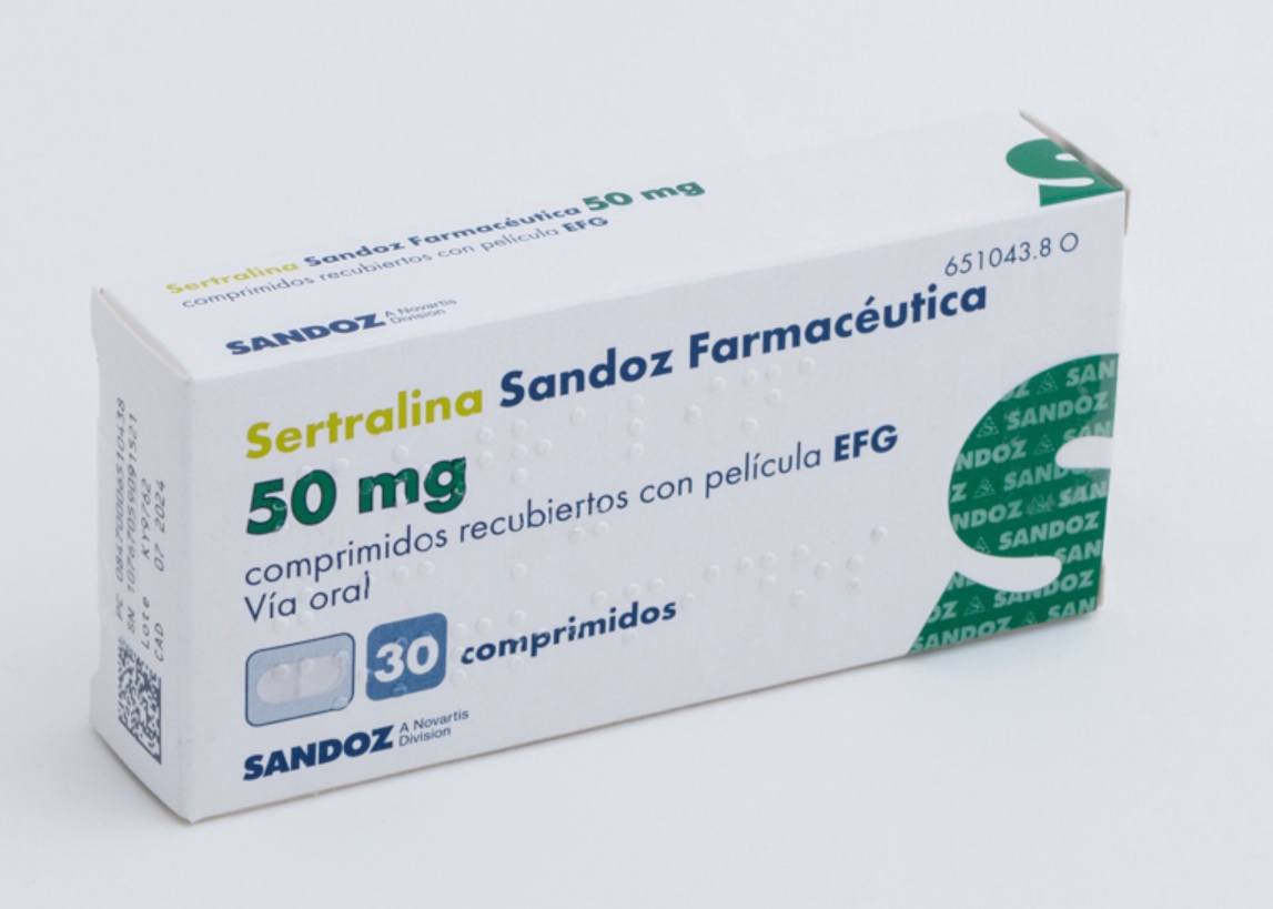 Sertralina Sandoz 50 mg